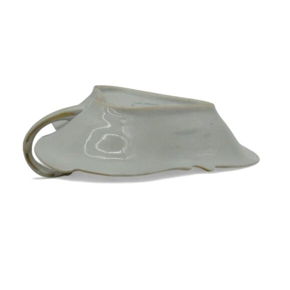 NIPPON Heart Shaped Dish Porcelain Trinket with Rose & Gold Moriage, Vintage - Picture 10 of 12